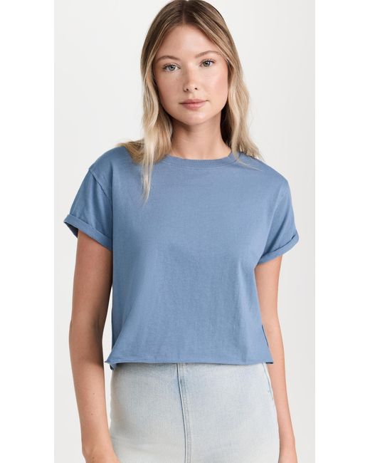 Free People Blue Free Peope The Perfect Tee