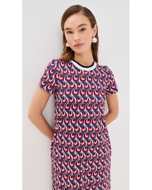 LaDoubleJ Purple Sporty Swing Dress