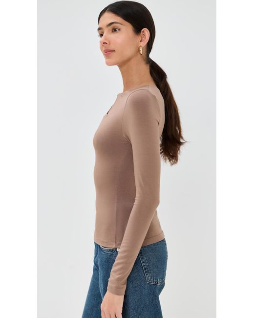 Le Bos Blue Brigitte Top