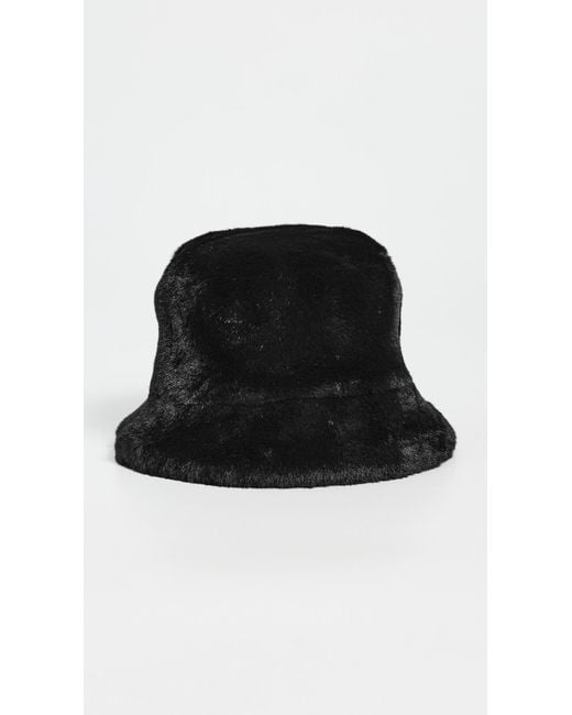 Apparis Black Amara Bucket Hat
