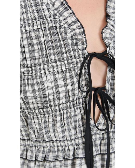 Rails Black Martine Top