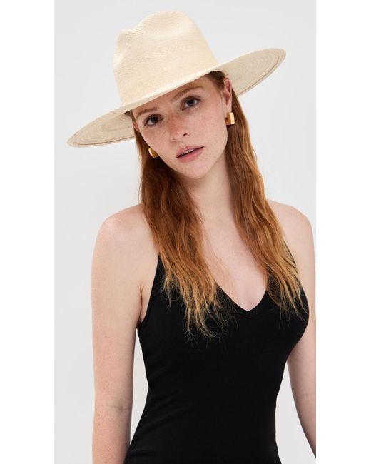 Janessa Leone White Capri Hat