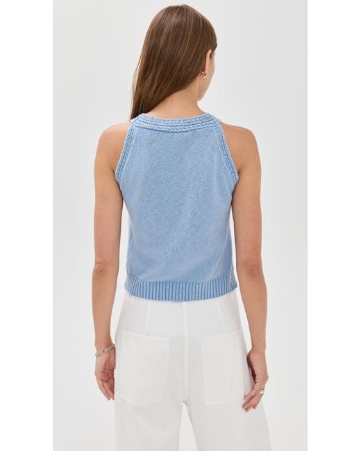 Splendid Blue Talula Sweater Tank