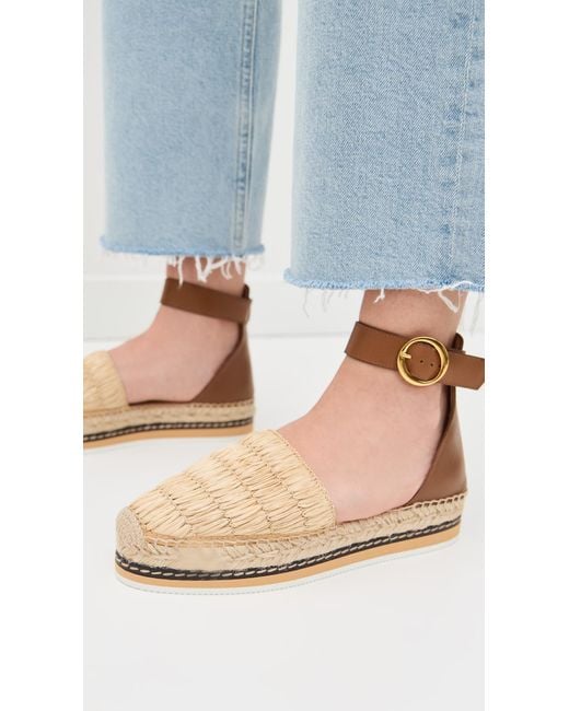 Odissi Black Lily Raffia Flat Espadrilles