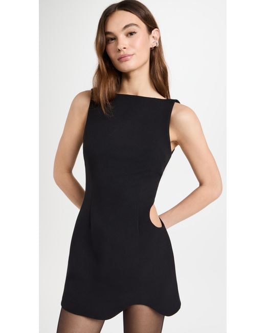 Sandy Liang Black Connell Dress