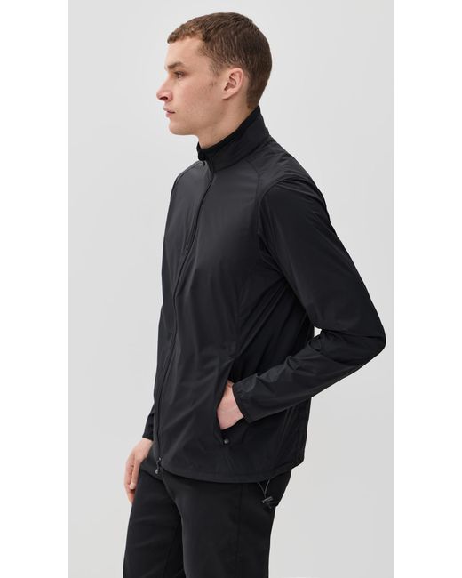 Greyson Black Trailwolf Lightweight Shell Jacket for men