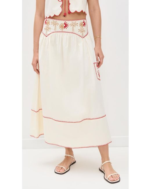 Never Fully Dressed Natural Pollenca Skirt