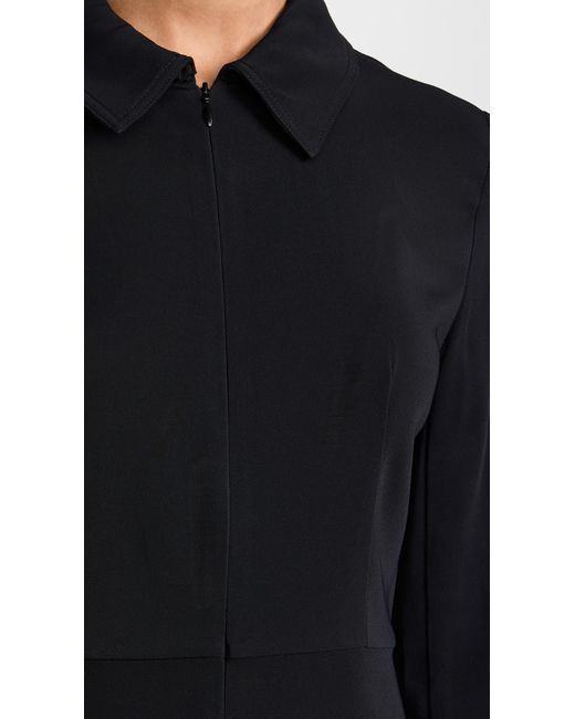 Co. Black Long Sleeve Shirt Dress