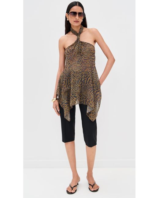 IRO Brown Cassian Top