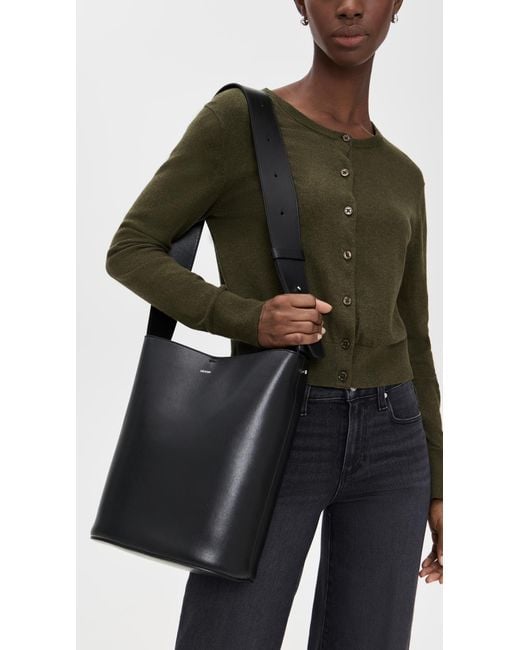 LIE STUDIO Black The Norma Tote