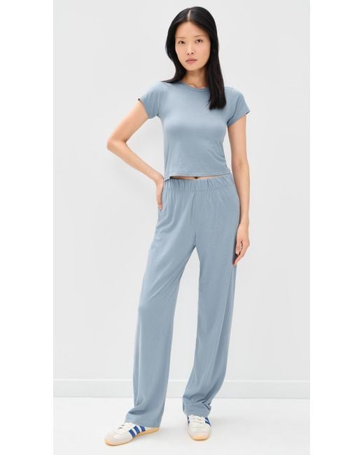 ÉTERNE Blue Lounge Pants