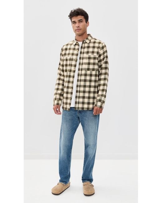McTavish Multicolor House Check Flannel Shirt for men