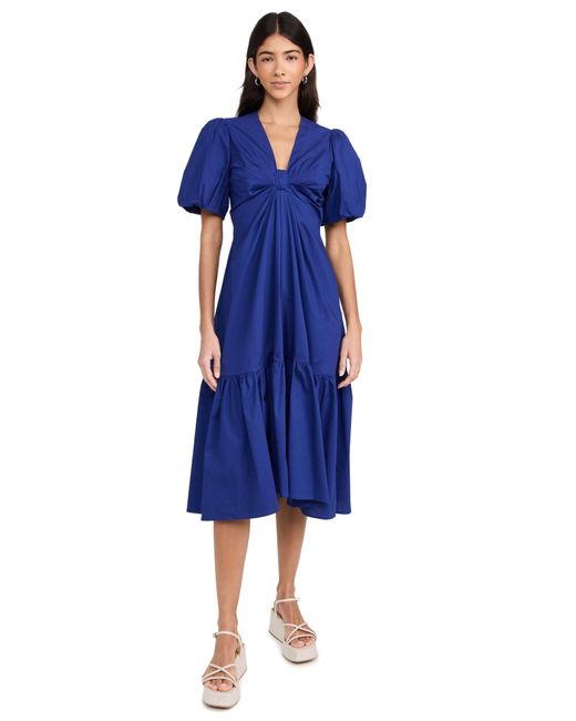 Shoshanna Blue Annabelle Dress