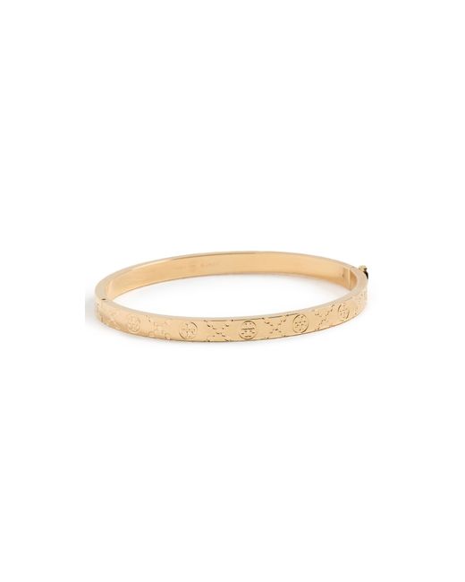 Tory Burch Multicolor T Monogram Hinge Bracelet 5Mm