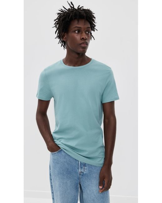 Calvin Klein Blue Cotton Classics 3-pack Undershirt for men