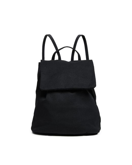 BAGGU Canvas Mini Backpack in Black Lyst