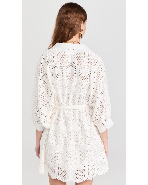 Sundress White Florine Dress