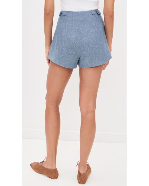 Posse Blue Thea Shorts
