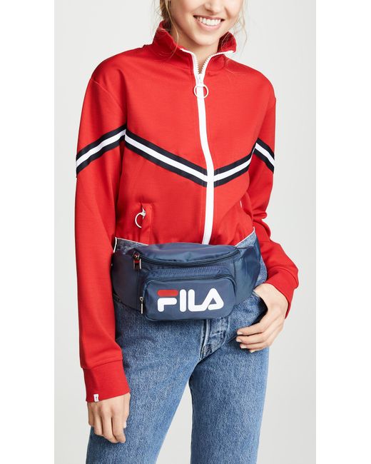 fila fanny pack red