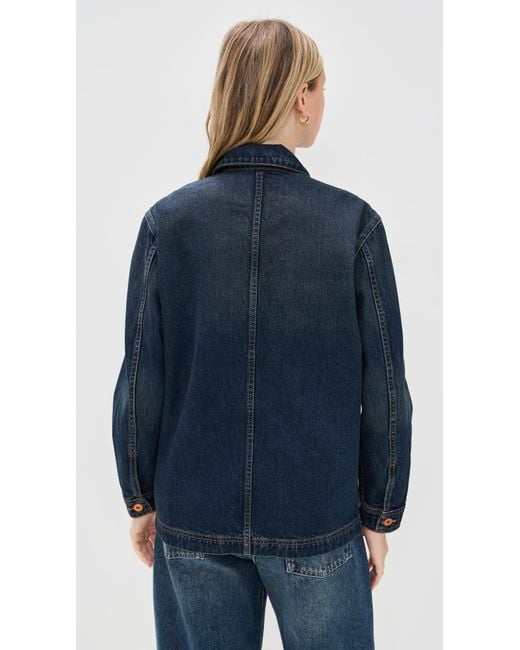SLVRLAKE Denim Blue Worker Jacket