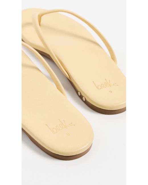 Beek Black Sunbeam Flip Flops