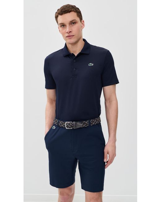 Lacoste Blue Golf Performance Polo for men