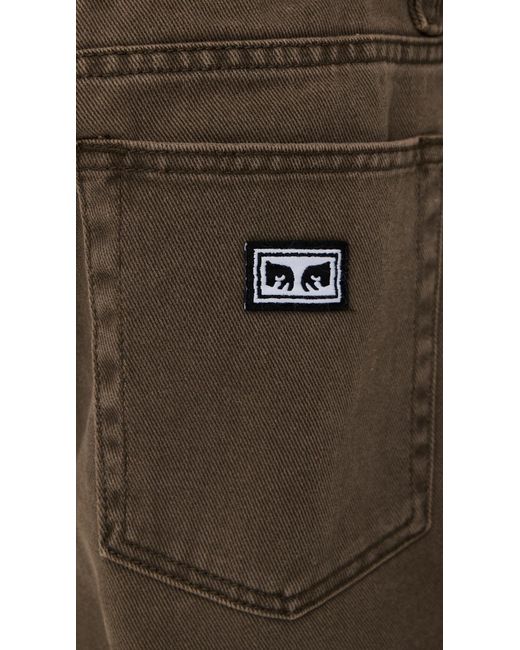Obey Natural Hardwork Denim Pants for men