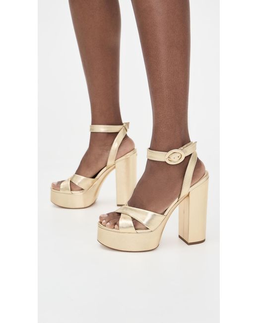 Sam Edelman Natural Savannah Platform Heels