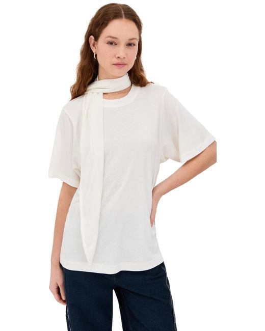 BITE STUDIOS White Ludo Oversized Tee