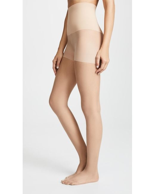 Commando White The Keeper Control Sheer Tights