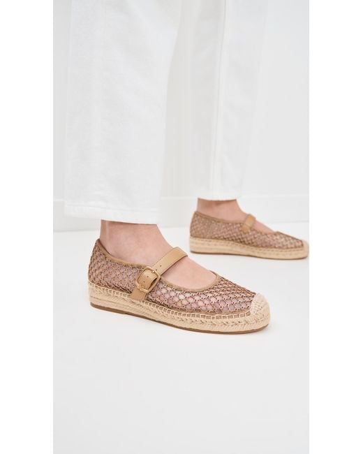Sam Edelman Mackie Mesh Mary Jane Flat Brushed Gold 10.5 M in