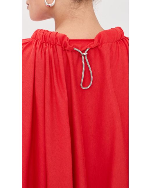 Coperni Red Circle Top
