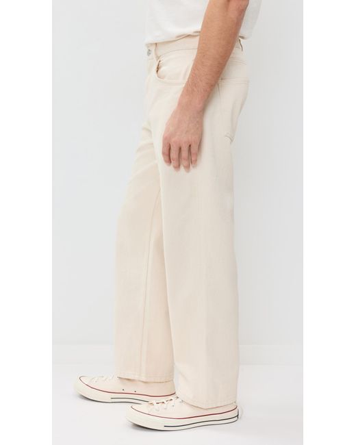 Wax London Natural Loose Fit Jeans for men
