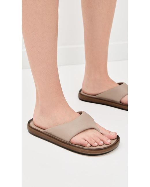 Melissa Black Float Flip Flops