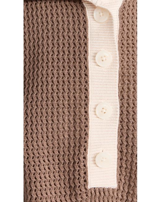 Varley Multicolor Varey Finch Knit Poo Taupe Tone/ Whitecap