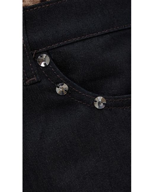 DL1961 Black Kaylen Soft Curve High Rise Jeans