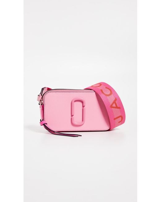 Marc Jacobs The Snapshot Camera Bag Sunkissed Pink in Leather with  Gold-tone - US