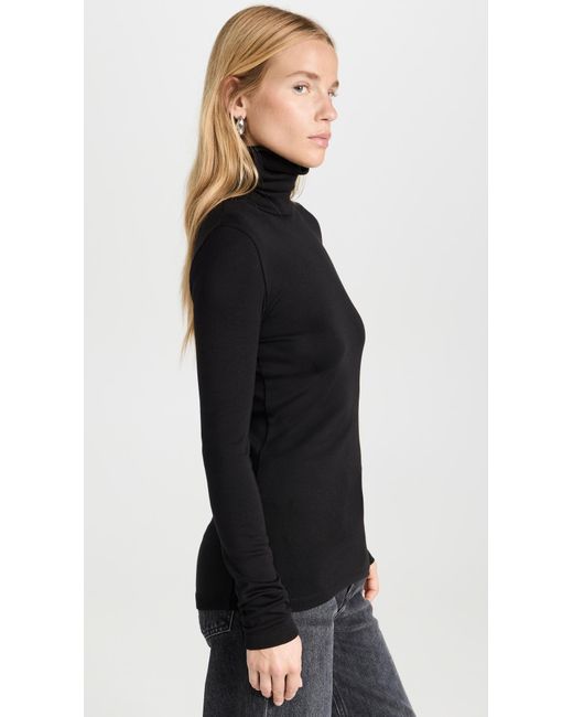 Splendid Black Classic Turtleneck