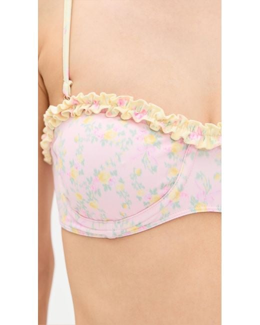 LoveShackFancy Multicolor Tallie Bikini Set