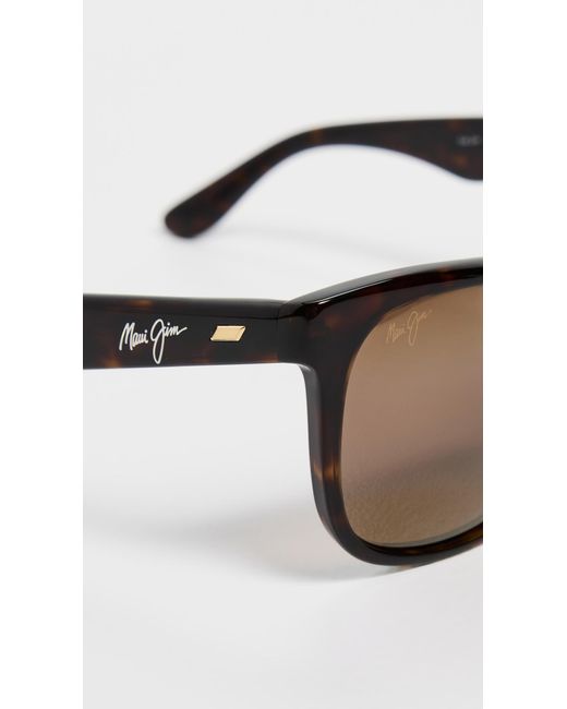 Maui Jim Black Kikonia Xl Sunglasses for men