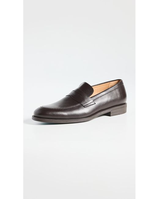 PS by Paul Smith Black Remi Leather Loafers for men