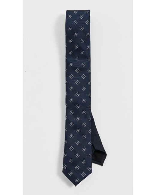 Boss Blue H Tie for men