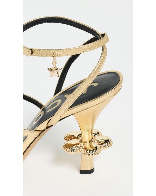Marc Jacobs Black The Daisy Heels