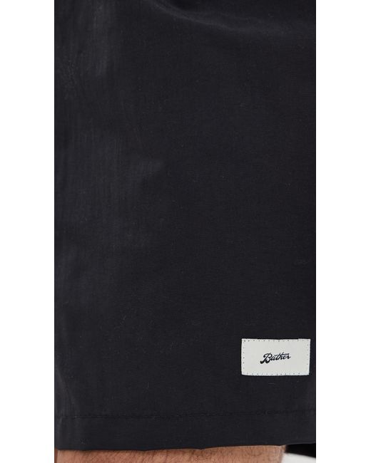 Bather Black Solid Swim Trunks 5 for men