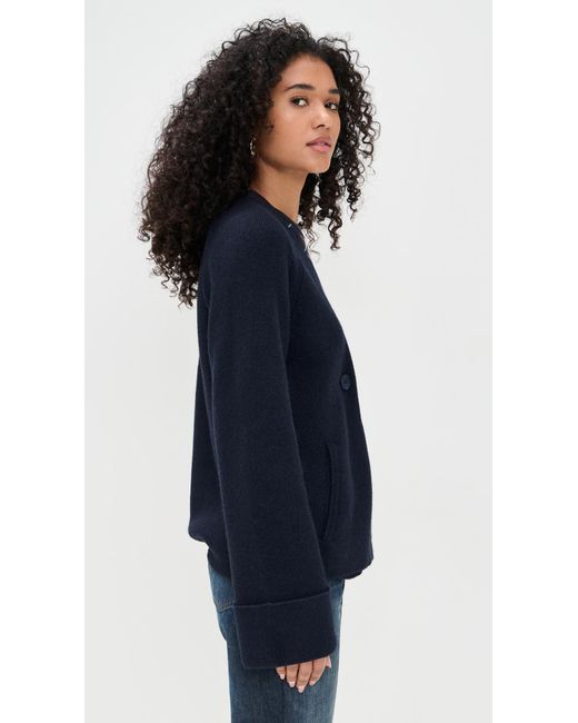 ALIGNE Blue Hampton Knitted Cardigan