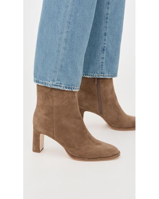 Reformation Natural Gillian Ankle Boots