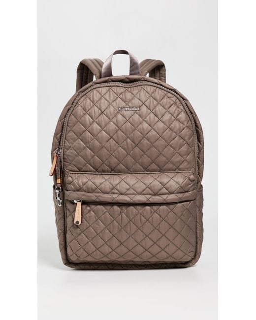 MZ Wallace Brown Metro Backpack Deluxe