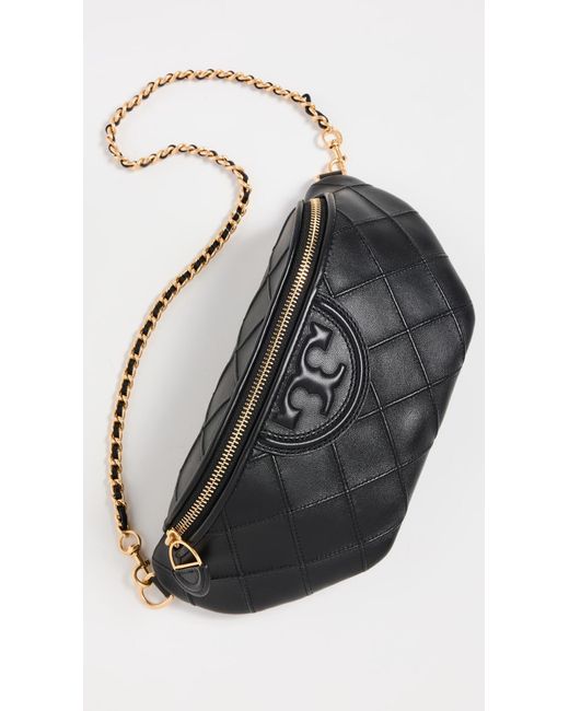 Tory Burch Black Fleming Soft Belt Bag