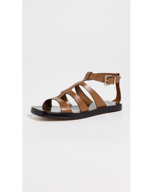 Alexandre Birman Brown Eliza Sandals