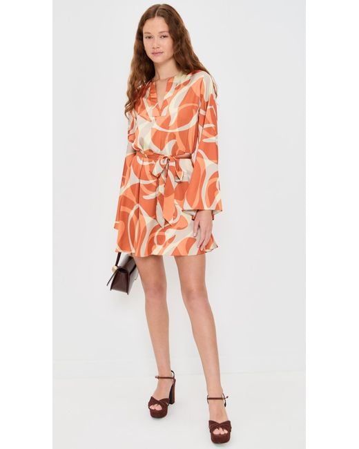MISA Los Angles Orange Dusty Tunic